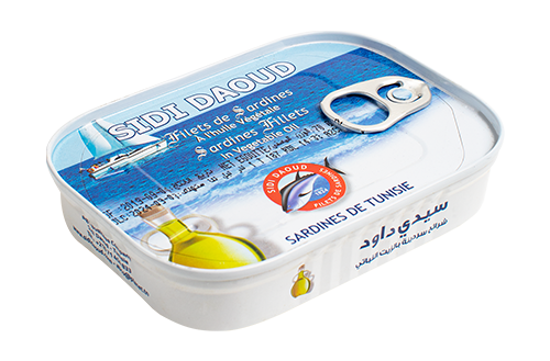 Filets de sardines à l’huile végétale