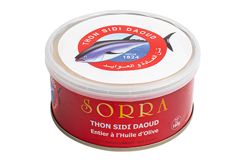 Sorra Thon Entier à l’huile d’olive