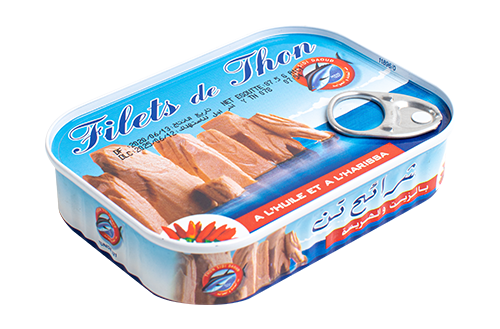 Filets de Thon à l’huile végétale avec harissa