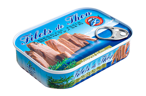 Filets de Thon à l’huile végétale et aux herbes de provence