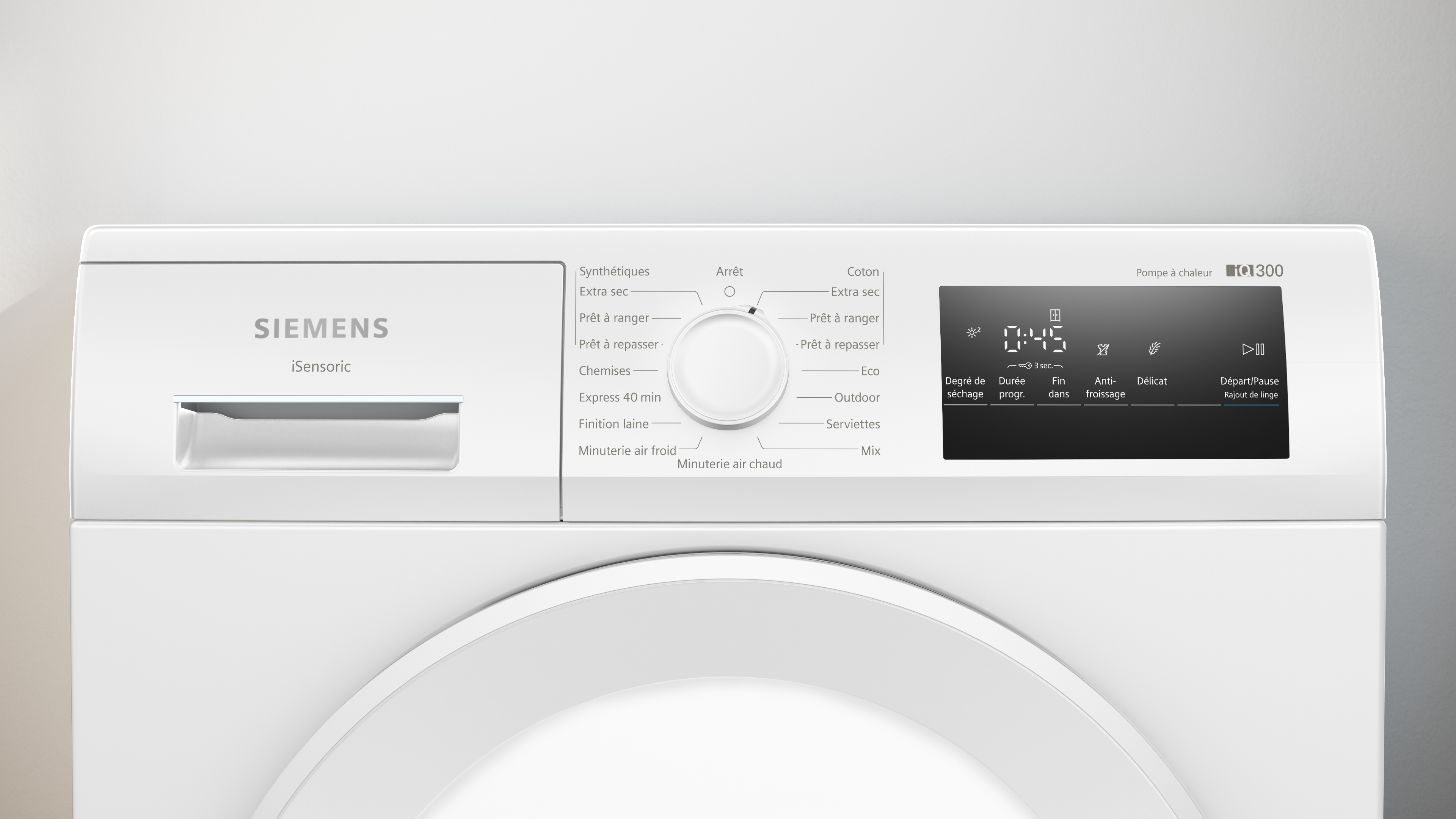 WT43H00DFR Sèche-linge pompe à chaleur