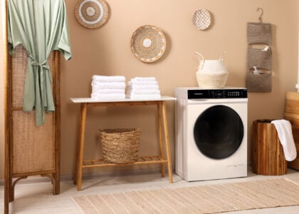 Lave linge et seche linge