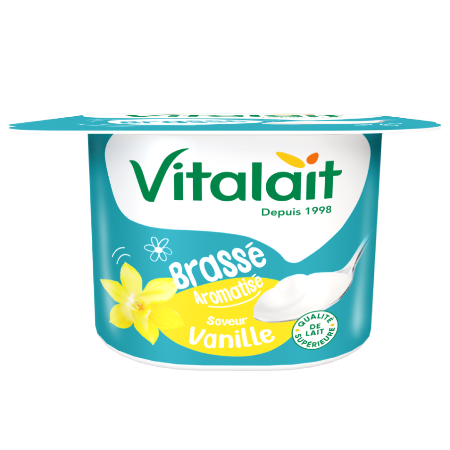 Yaourt Brassé Vanille 70g