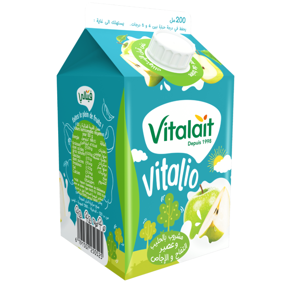 Vitalio Pomme Poire 200ml