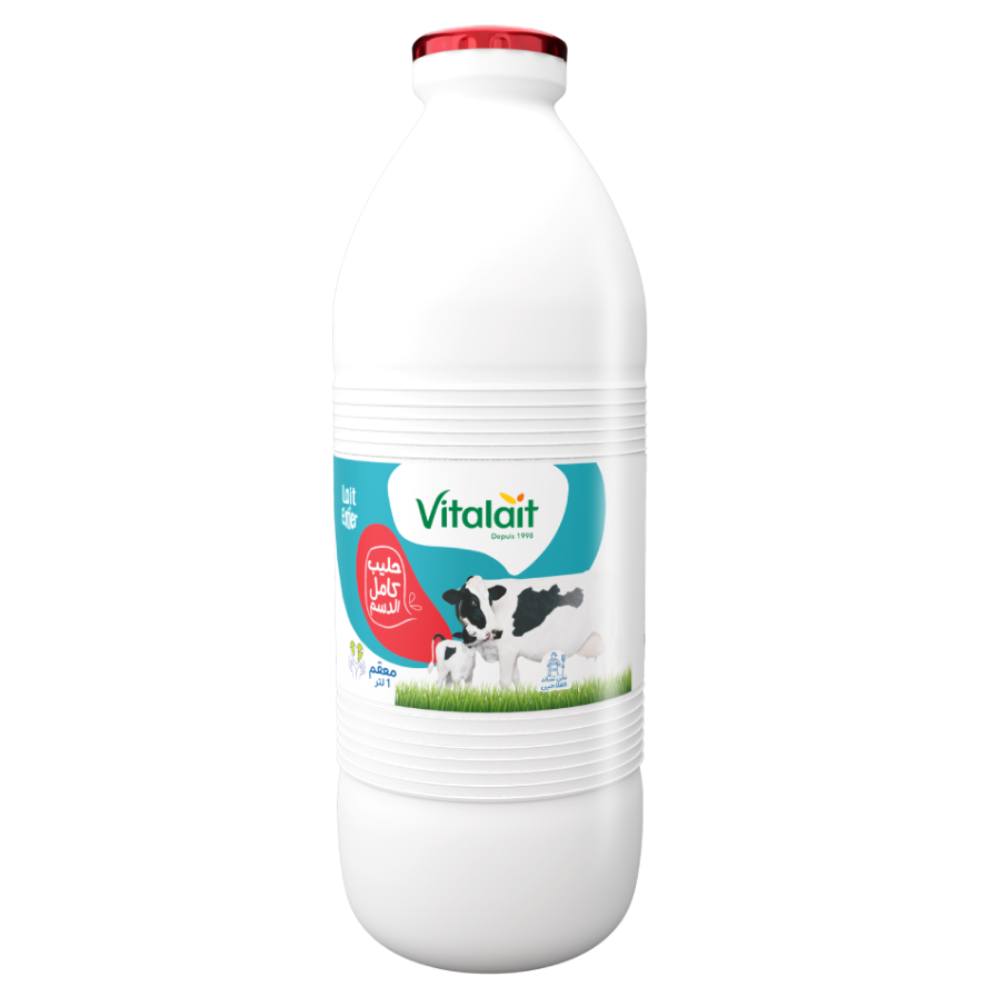 Lait Entier Bouteille 1L