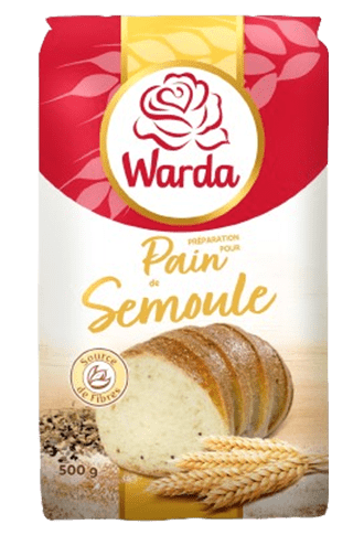 Préparation pour pain de semoule