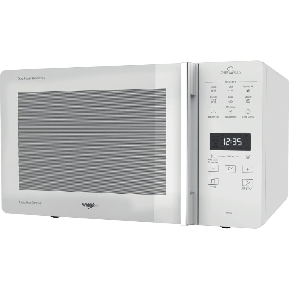 Micro-ondes posable combiné blanc - MCP349WH - Whirlpool