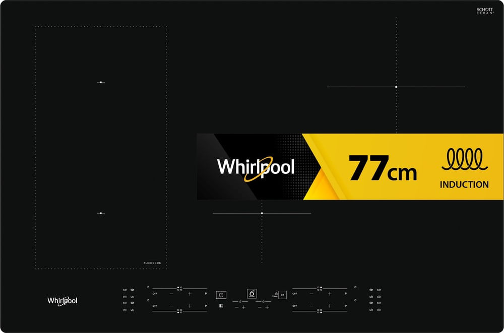 Plaque de cuisson induction 4 feux - WLB2977NE - Whirlpool