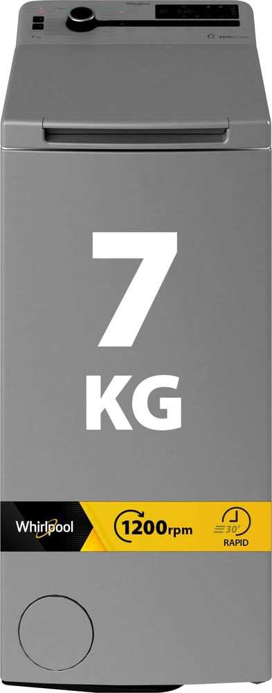 Lave-linge top 7kg - Silence -TDLRSX7232BSFR