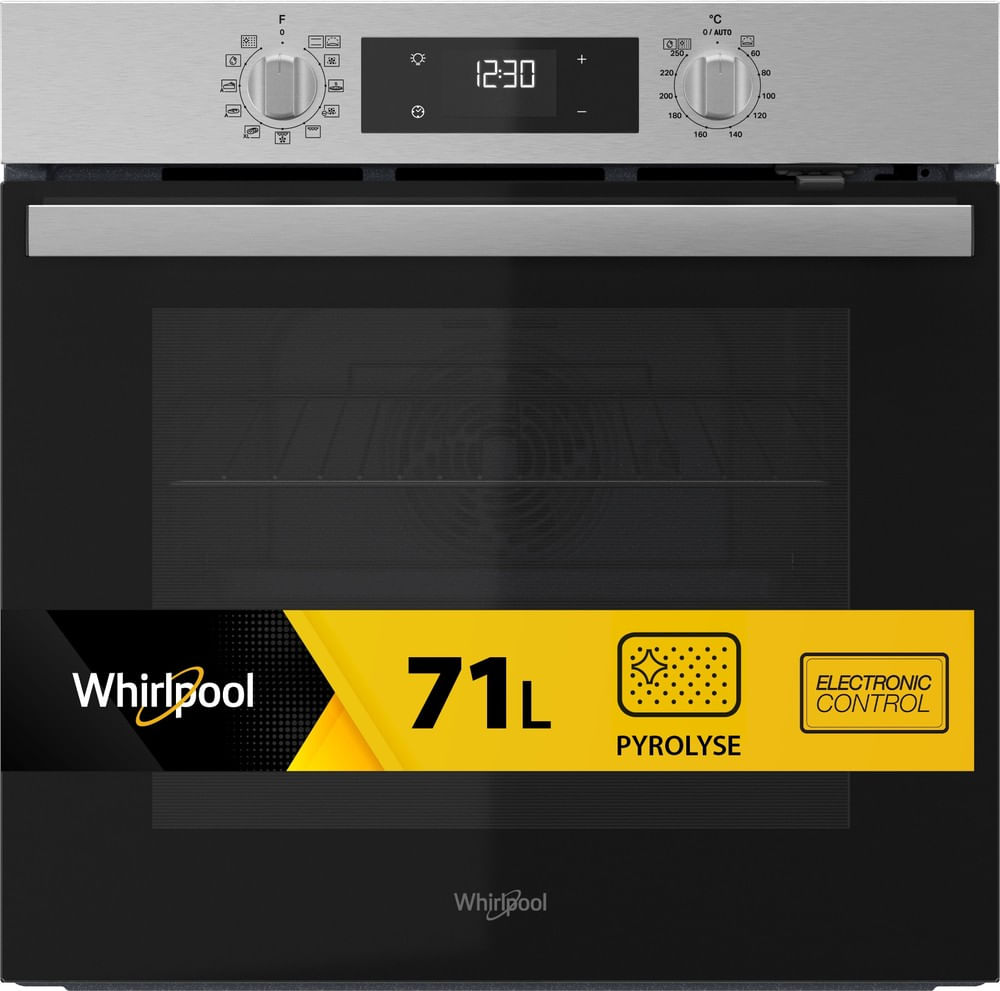 Four pyrolyse encastrable inox - OMR58RR1X - Whirlpool