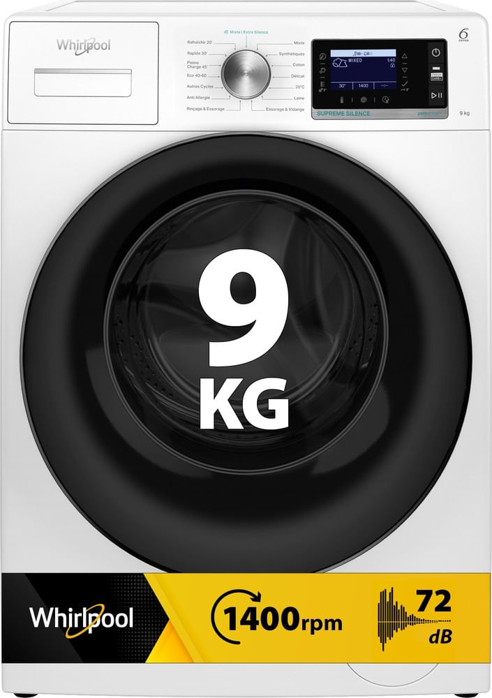 Lave-linge posable Whirlpool - W6 98 SILENCE FR